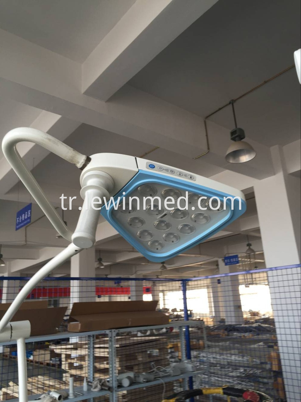 Surgical device examination light